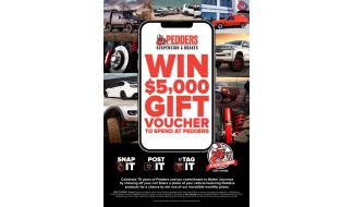 Your Chance To WIN A $5000 Pedders Voucher!